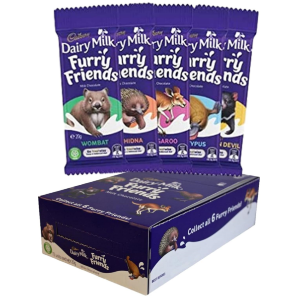 Cadbury Furry Friend 20g - 72 Piece Pack