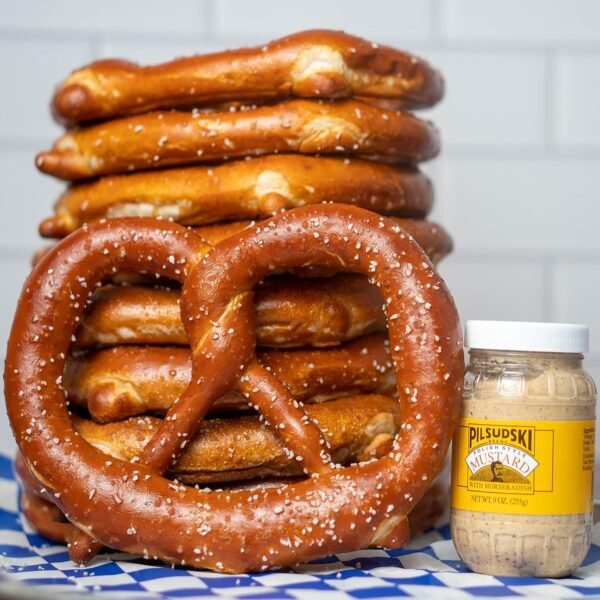 The Pretzel Company. The Signature Pretzel Box. Bavarian-Style Artisan Gourmet Soft Pretzels. Fresh-Baked and Shipped. 10 Pretzels. 12 Piece Set